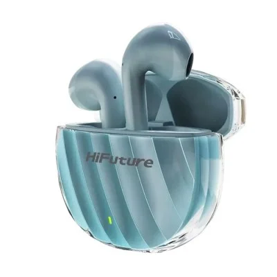 HiFuture - FlyBuds3 - True Wireless Earbuds - Charging Case - Blue